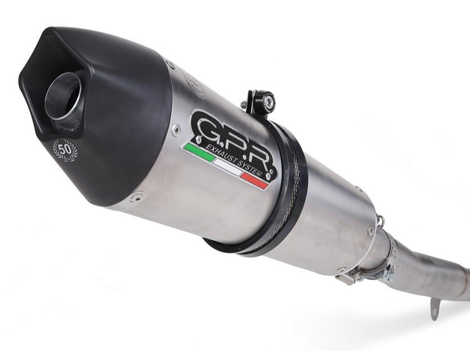 GPR BMW C650 GT Slip-on Exhaust "GPE Anniversary Titanium" (EU homologated)