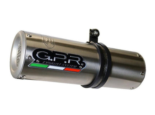 GPR Honda VFR800X Crossrunner (17/19) Slip-on Exhaust "M3 Inox" (EU homologated)