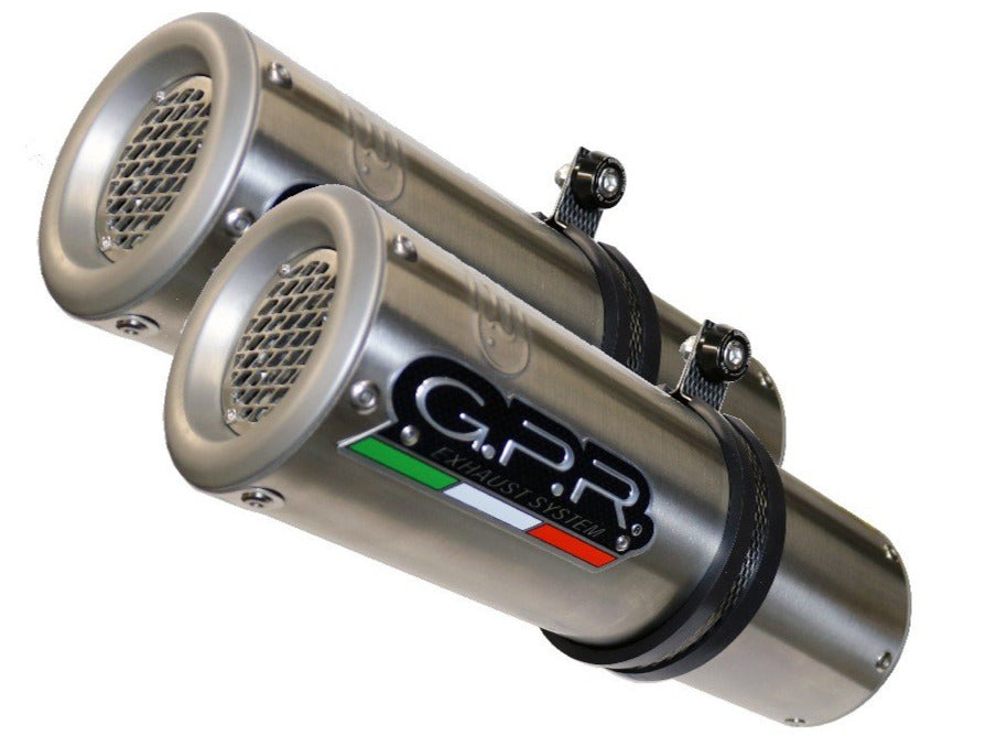 GPR Honda VFR800 VTEC Dual Slip-on Exhaust "M3 Inox" (EU homologated)