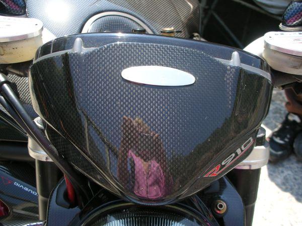 CARBONVANI MV Agusta Brutale (02/09) Carbon Instrument Cover