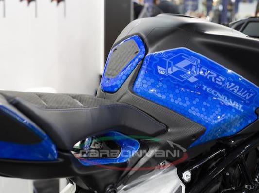 CARBONVANI MV Agusta Dragster (2018+) Carbon Fuel Tank Side Panels