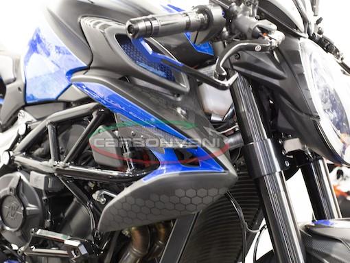 CARBONVANI MV Agusta Dragster (2018+) Carbon Cooler Covers Set