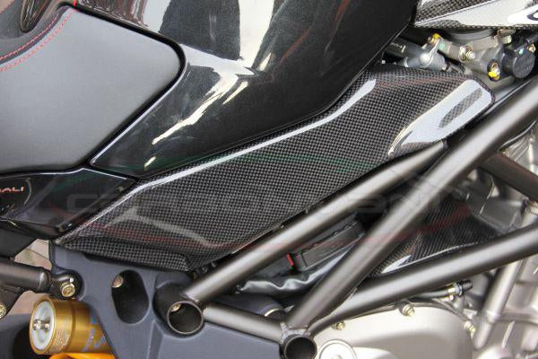 CARBONVANI MV Agusta Brutale (02/09) Carbon Side Fairing Small Panels Set