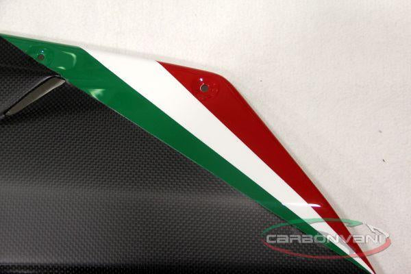 CARBONVANI MV Agusta F3 Carbon Belly Pan (Tricolor)