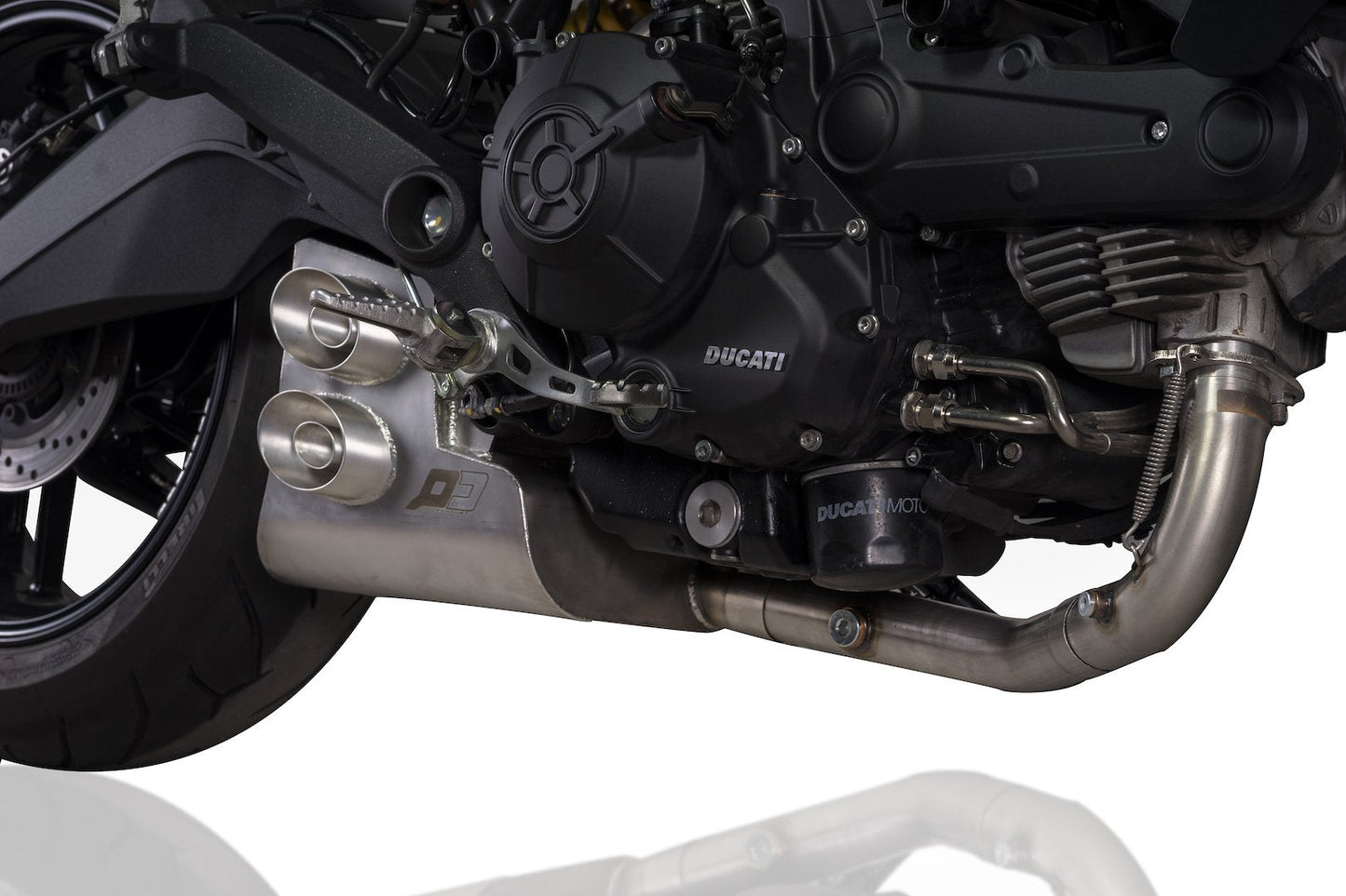 QD EXHAUST Ducati Monster 797 Full Exhaust System "Ex-Box Evo2" (EU homologated)