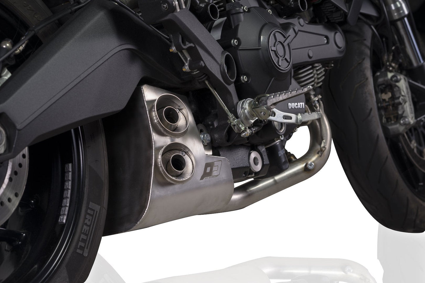 QD EXHAUST Ducati Monster 797 Full Exhaust System "Ex-Box Evo2" (EU homologated)