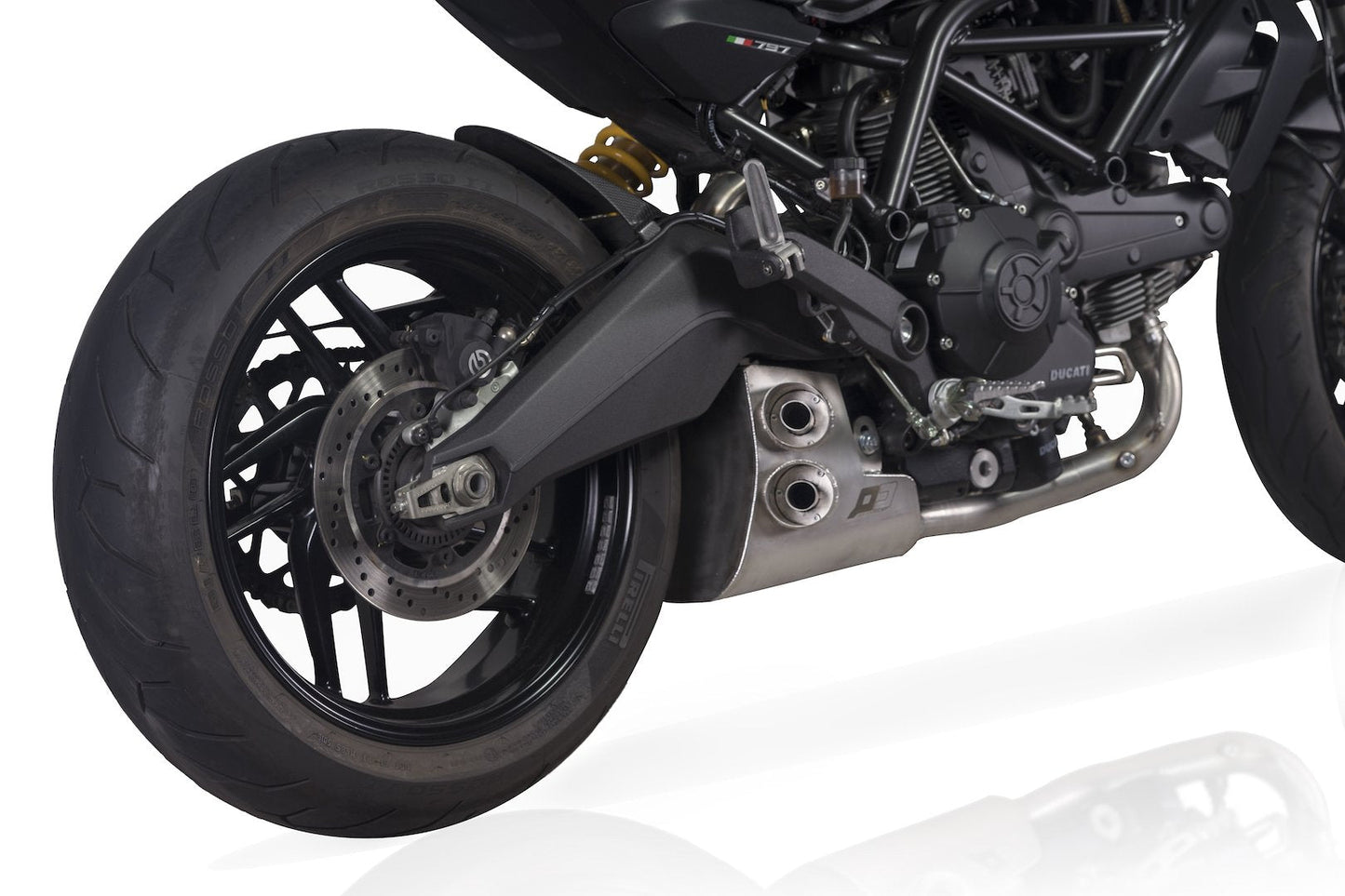 QD EXHAUST Ducati Monster 797 Full Exhaust System "Ex-Box Evo2" (EU homologated)