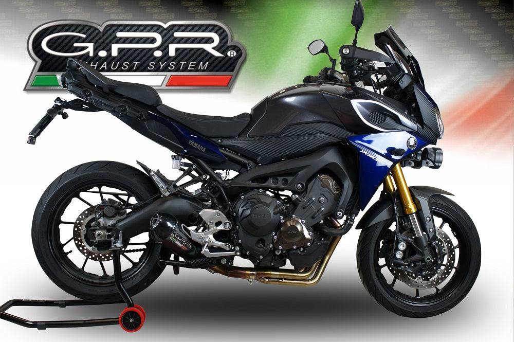 GPR Yamaha Tracer 900 (18/20) Full Exhaust System "GP Evo 4 Poppy" (EU homologated)