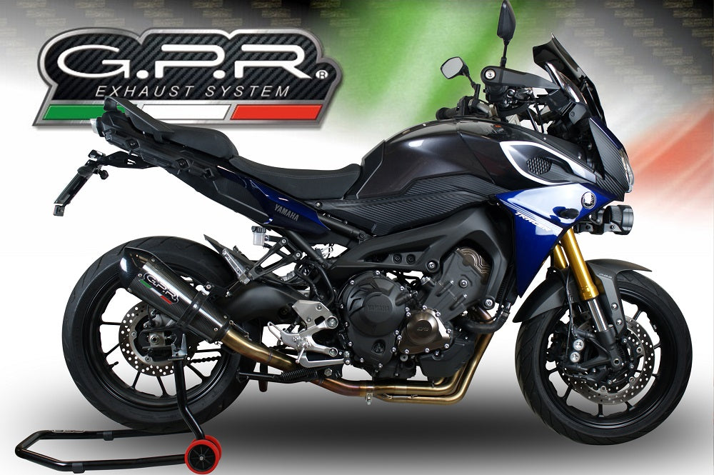 GPR Yamaha Tracer 900 (18/20) Full Exhaust System "GP Evo 4 Poppy" (EU homologated)