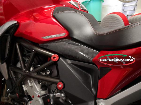 CARBONVANI MV Agusta Turismo Veloce Carbon Seat Panel (left side)