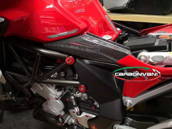 CARBONVANI MV Agusta Turismo Veloce Carbon Seat Panel (left side)