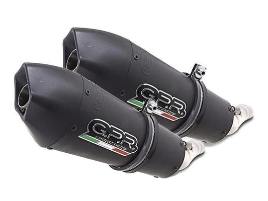 GPR Ducati Monster 900 Dual Slip-on Exhaust "GPE Anniversary Black Titanium" (EU homologated)