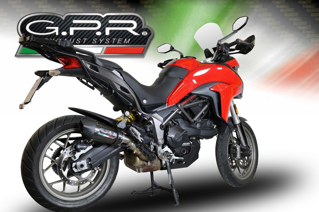 GPR Ducati Multistrada 950 Slip-on Exhaust "GP Evo 4 Poppy" (EU homologated)