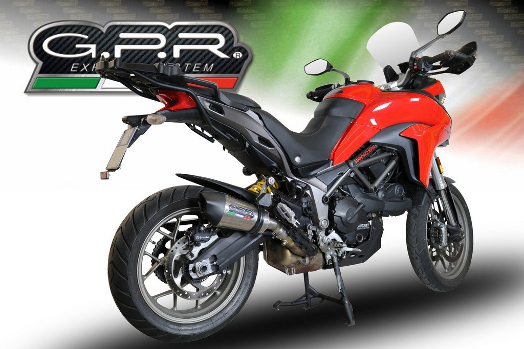 GPR Ducati Multistrada 950 Slip-on Exhaust "GP Evo 4 Titanium" (EU homologated)