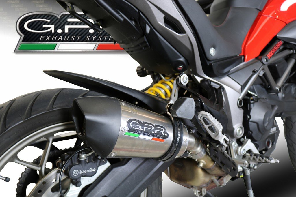 GPR Ducati Multistrada 950 Slip-on Exhaust "GP Evo 4 Titanium" (EU homologated)