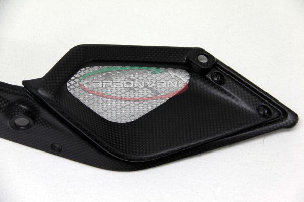 CARBONVANI MV Agusta Rivale Carbon Fuel Tank Panels Kit (inner panels)