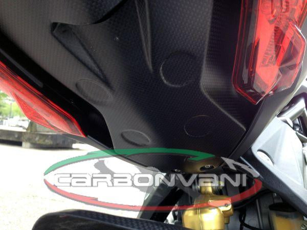 CARBONVANI MV Agusta Rivale Carbon Under Seat Tray