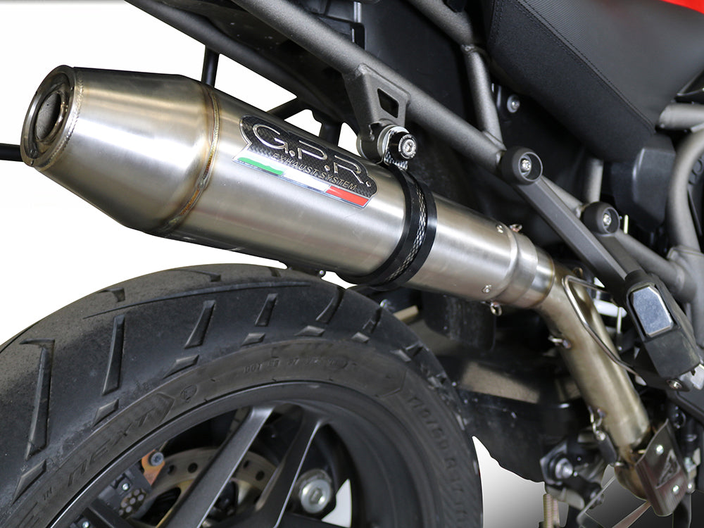 GPR Triumph Tiger 1200 (17/21) Slip-on Exhaust "MX-Cone" (EU homologated)