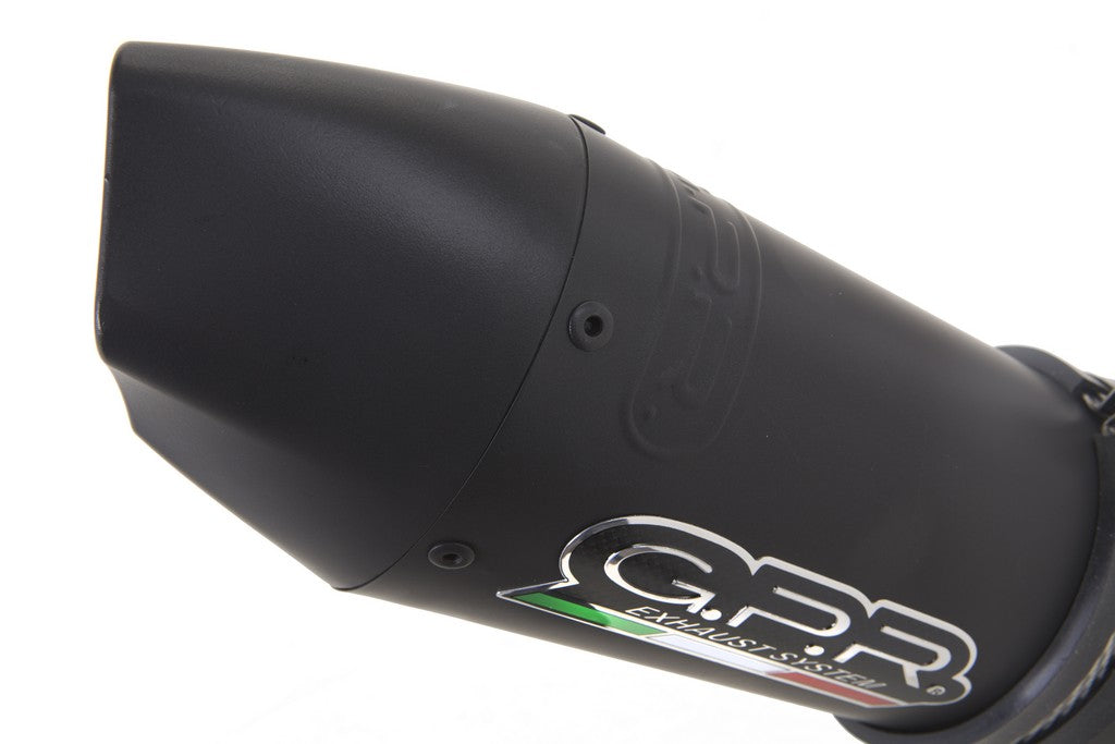 GPR Honda CRF1000L Africa Twin Slip-on Exhaust "GPE Anniversary Black Titanium" (EU homologated)