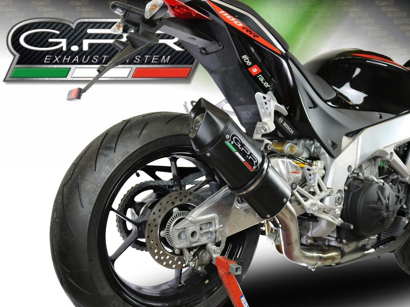 GPR Aprilia Tuono V4 1100 (17/18) Slip-on Exhaust "Furore Nero"