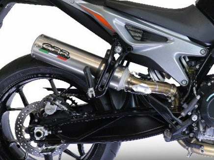 GPR KTM 790 / 890 Duke Slip-on Exhaust "M3 Titanium Natural"