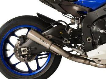 HP CORSE Yamaha YZF-R1 (15/17) Slip-on Exhaust "GP-07 Satin" (racing; with aluminum ring) – Accessories in MotoDeal – Motorcycle Accessories and Parts Online Shop