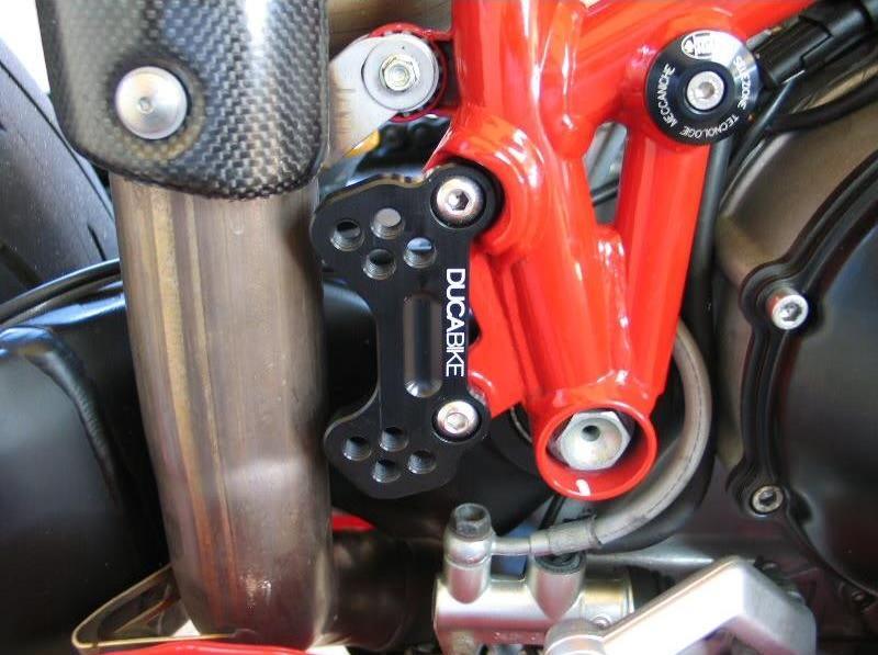 PAP02 - DUCABIKE Ducati Superbike 749/999 Adjustable Rearset Supports