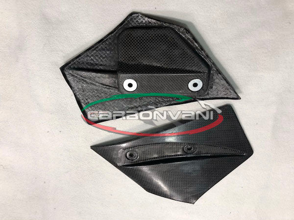 CARBONVANI Ducati Panigale V4R Carbon Winglet Plate (left)