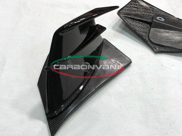 CARBONVANI Ducati Panigale V4R Carbon Winglet Plate (left)