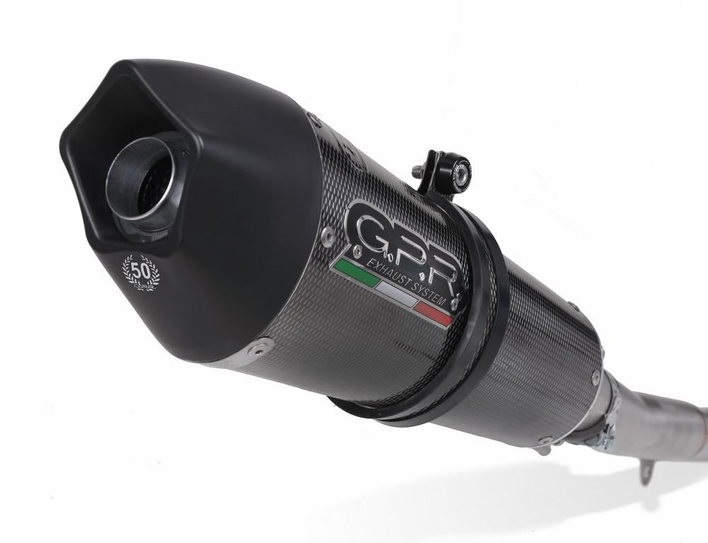 GPR Triumph Speed Triple 1050 (11/15) 3 to 1 Slip-on Exhaust "GPE Anniversary Poppy" (EU homologated)