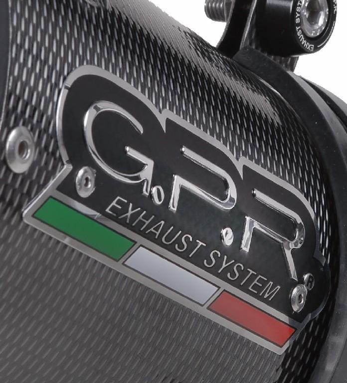 GPR Suzuki GSX-R1000 (03/04) Slip-on Exhaust "GPE Anniversary Poppy" (EU homologated)