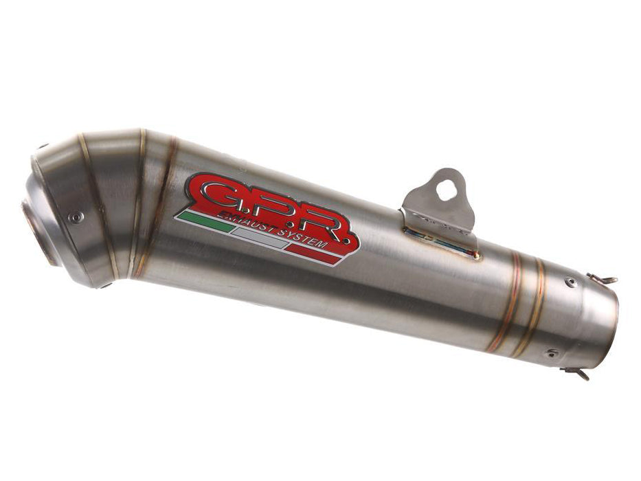 GPR Ducati Monster 821 Slip-on Exhaust "Powercone Evo 4" (EU homologated)