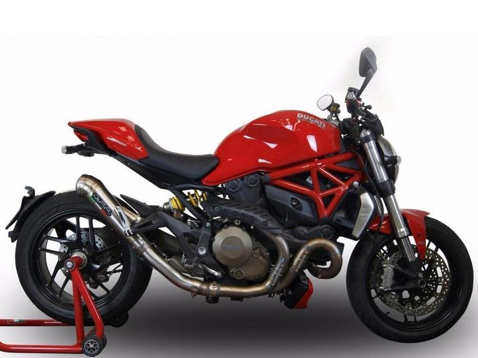 GPR Ducati Monster 821 Slip-on Exhaust "Powercone Evo 4" (EU homologated)