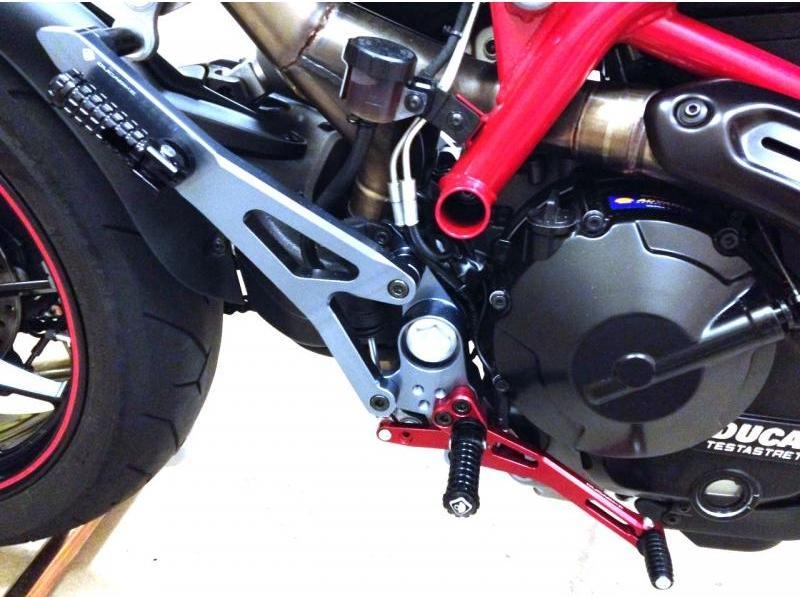 PPNHM01 - DUCABIKE Ducati Hypermotard 939/821 Passenger Rearset