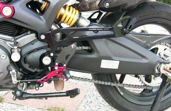 PPNM01 - DUCABIKE Ducati Monster Passenger Rearset