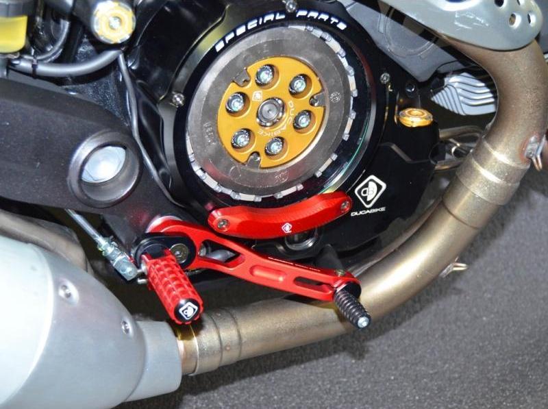 PPSCRA01 - DUCABIKE Ducati Scrambler / Monster 797 Adjustable Footpegs (pilot)