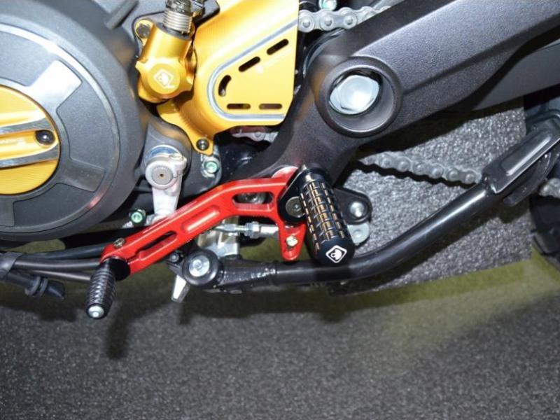 PPSCRA02 - DUCABIKE Ducati Scrambler / Monster 797 Adjustable Footpegs (pilot)