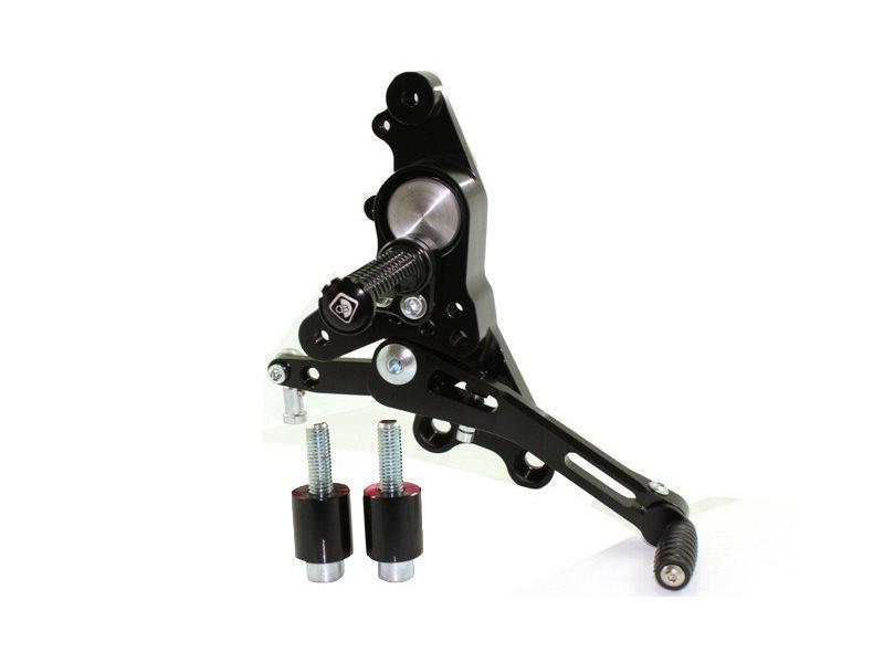 PRHME02 - DUCABIKE Ducati Multistrada / Hypermotard Adjustable Pilot Rearset