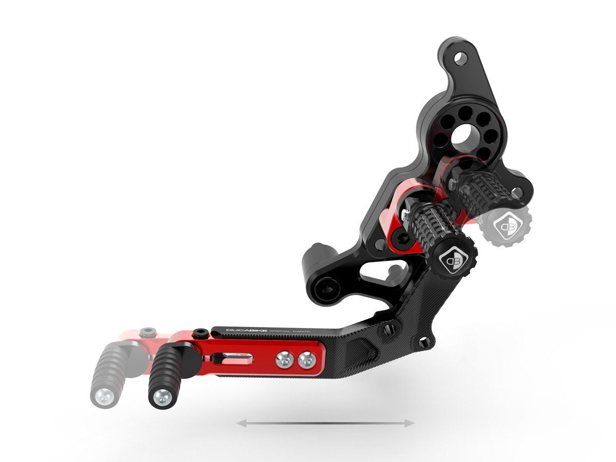 PRHM9501 - DUCABIKE Ducati Hypermotard 950 (2019+) Adjustable Rearset