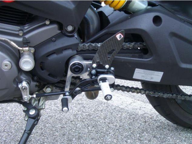 PRM01 - DUCABIKE Ducati Monster S2R/S4R Adjustable Pilot Rearset