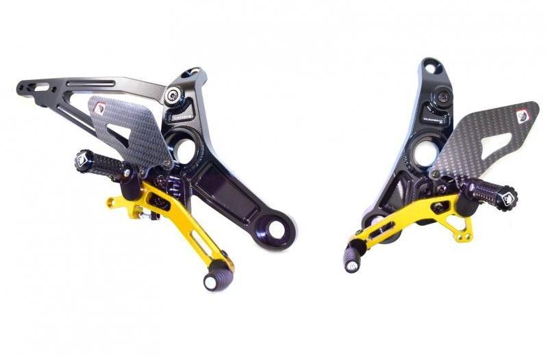 PRM1201 - DUCABIKE Ducati Monster 821/1200 Adjustable Pilot Rearset