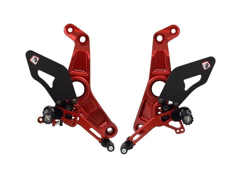 PRM12R01 - DUCABIKE Ducati Monster 1200R Adjustable Pilot Rearset