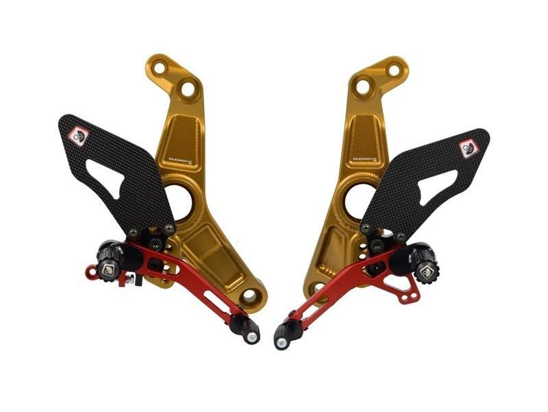 PRM12R01 - DUCABIKE Ducati Monster 1200R Adjustable Pilot Rearset