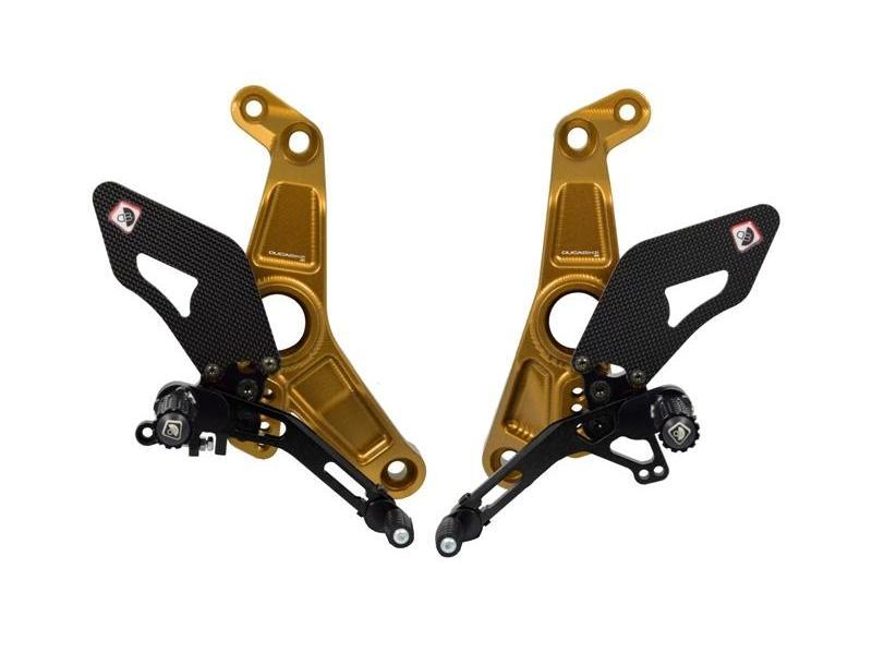 PRM12R01 - DUCABIKE Ducati Monster 1200R Adjustable Pilot Rearset