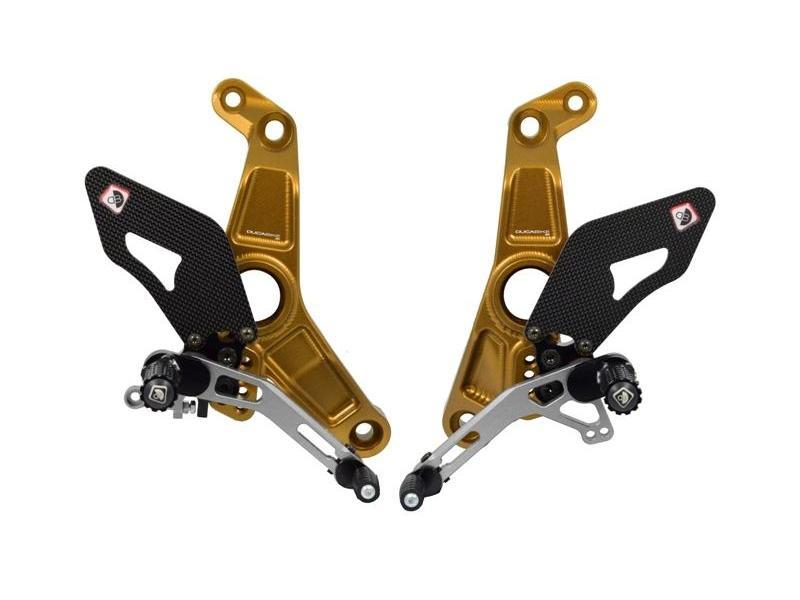 PRM12R01 - DUCABIKE Ducati Monster 1200R Adjustable Pilot Rearset