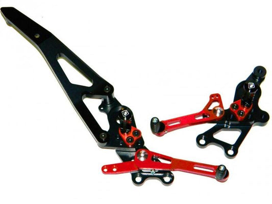 PRNHM01 - DUCABIKE Ducati Hypermotard 821/939 Adjustable Rearset