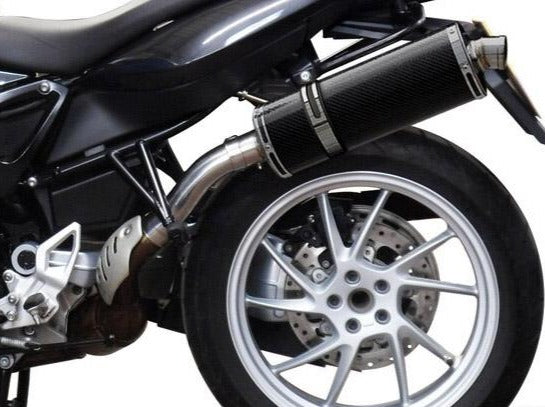 DELKEVIC BMW F800GT Slip-on Exhaust Stubby 14" Carbon