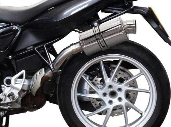 DELKEVIC BMW F800GT Slip-on Exhaust SS70 9"