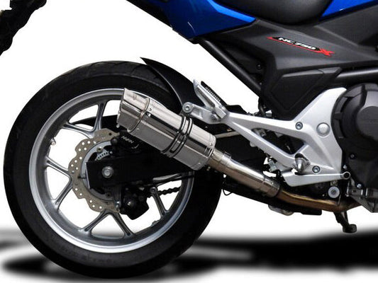 DELKEVIC Honda NC700 / NC750 (12/19) Slip-on Exhaust Mini 8"