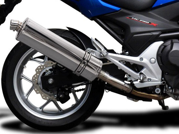 DELKEVIC Honda NC700 / NC750 (12/19) Slip-on Exhaust Stubby 18"